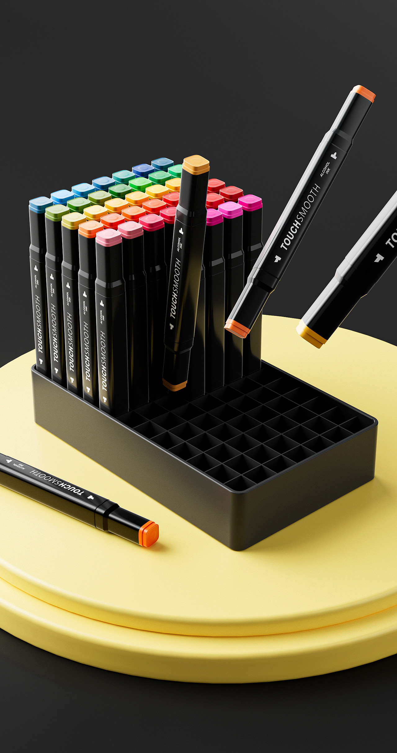 電商設(shè)計(jì)丨2022上半年產(chǎn)品建模渲染與詳情頁(yè)設(shè)計(jì)在文具領(lǐng)域的應(yīng)用